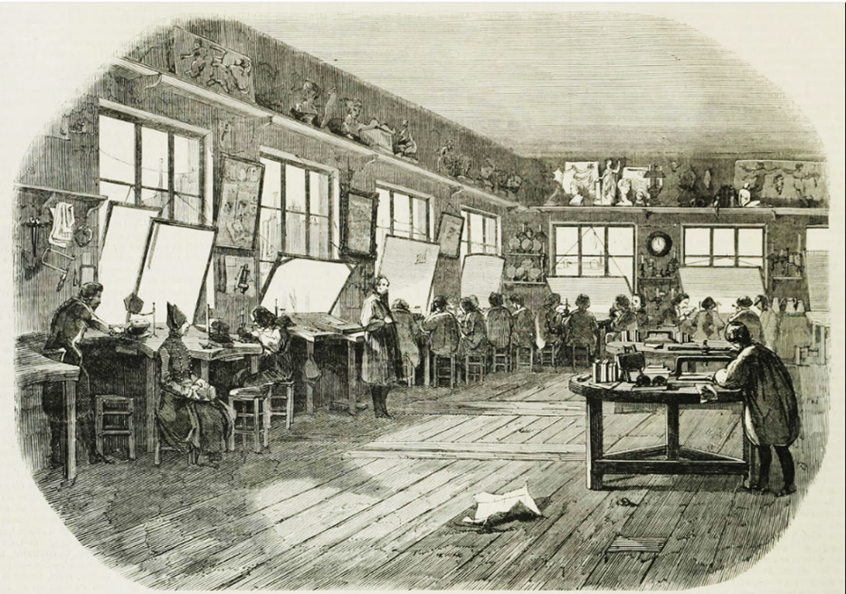 L’Illustration’s Workshop for Engravers